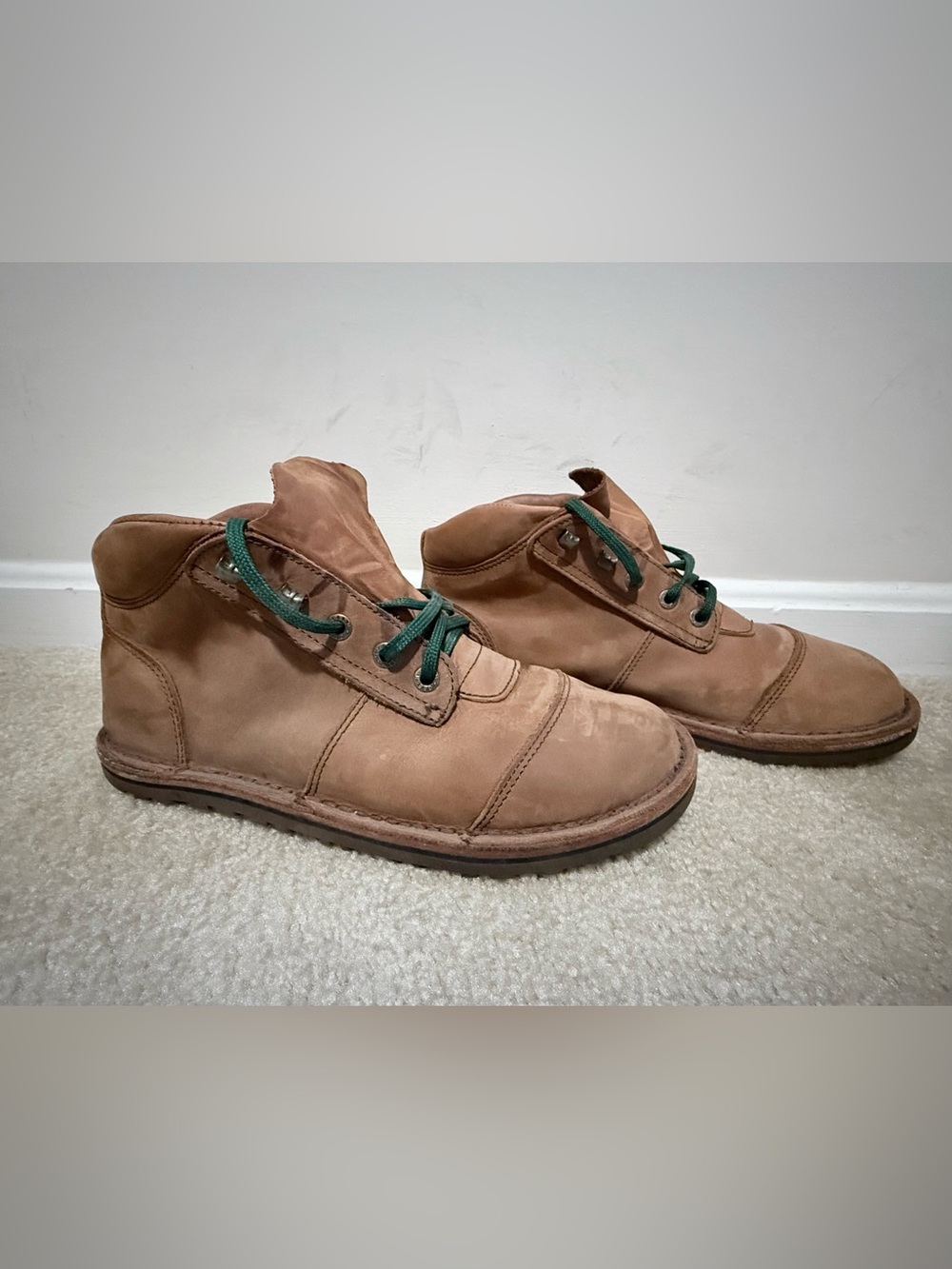 Jim Green African Ranger Barefoot Boots - Fudge Nubuck - Men’s Size 11.5